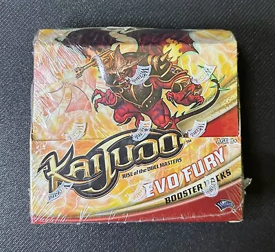 SEALED Kaijudo Rise Of Duel Masters EVO FURY 24 Booster Packs In BOX TCG • $99.88