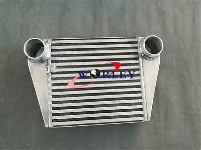 Aluminum Intercooler V-MOUNT MAZDA RX7 70mm 2.75  IN&OUTLET - FC3S 13B 470 X 300 • $90.03