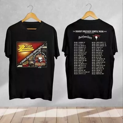 ZZ Top & Lynyrd Skynyrd T-shirt The Sharp Dressed Simple Man Tour 2024  • £26.06