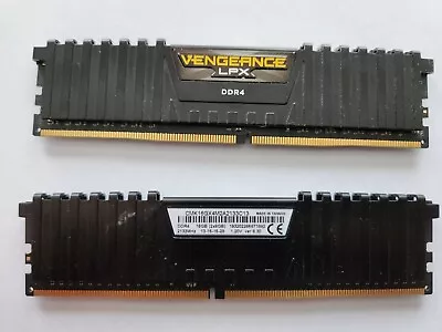 Corsair Vengeance LPX 16GB (2x8GB) DDR4 2133MHz C13 Black • $55