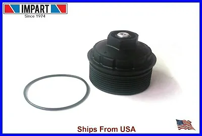 Audi VW Oil Filter Housing Cover Cap With Seal Ring NEW  071 115 433 • $37.30