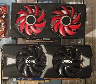 Lot Of 2 For Parts Or Repair Two Graphic Cards Rx560 R9 280x • $50