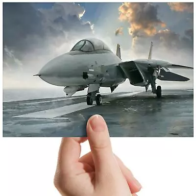 F-14 Tomcat Jet Fighter - Small Photograph 6  X 4  Art Print Photo Gift #14188 • $4.97