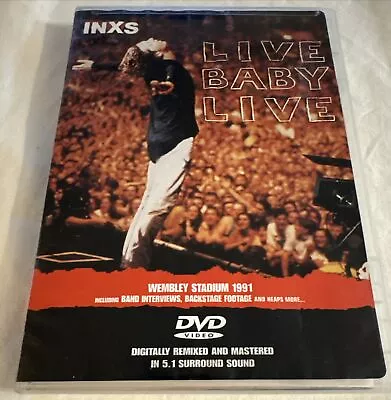 INXS Live Baby Live (DVD 2003) Tested W/Insert July 13 1991 Michael Hutchence • $6.99