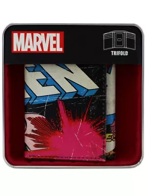 Uncanny X-Men Trifold Wallet In Collectors Tin Marvel Comics Novelty New • $24.95