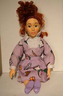 1995 Miss Frizzle Doll Plush Magic School Bus Scholastic Toy 18  • $18.99