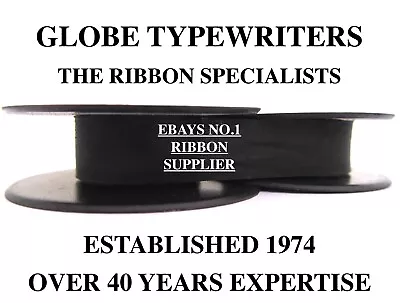 🌎 1 X 'OLYMPIA TRAVELLER DELUXE' *BLACK* HIGH QUALITY TYPEWRITER RIBBON • £4.99