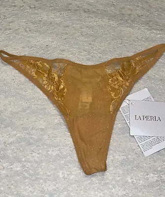 La Perla Ambra Collection XS Thong Gold • $99.99