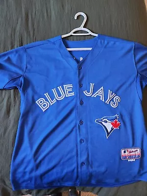 Mens Majestic Josh Donaldson #20 Toronto Blue Jays MLB Baseball Jersey SIZE 48 • $18.29