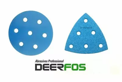 Delta Sanding Sheets Pads & Discs For Festool Rotex RO 90mm Sandpaper Pads • £15.90