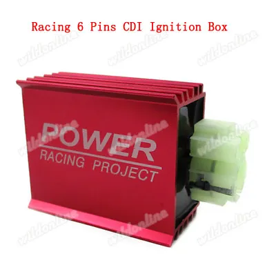 6 Pins Racing CDI Ignition Box For GY6 50cc 150cc Moped Scooter Go Kart ATV Quad • $17.95