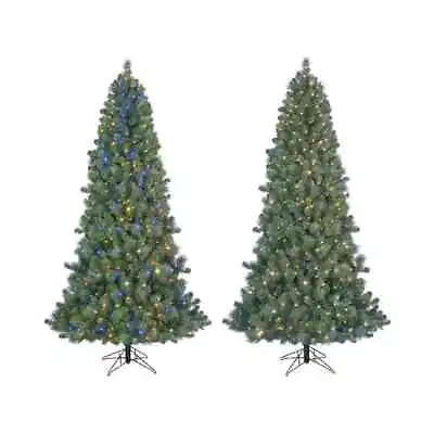 GE 7.5-ft Tahoma Pine Pre-lit Traditional Artificial Christmas Tree LED Lights • $199.99