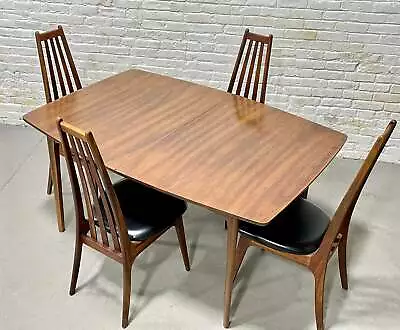 Mid Century Modern WALNUT DINING TABLE C. 1960's • $1350