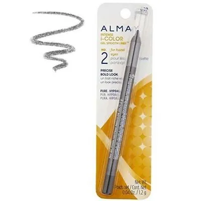 Almay Intense I-color Gel Eyeliner. 12 Hour Wear. Hypoallergenic. 033 CHARCOAL • £13.49