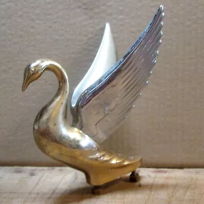 Aftermarket PACKARD SWAN HOOD ORNAMENT 7.5  Tall Ideal Rat Rod Ornament • $75