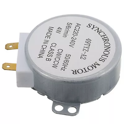 Microwave Oven Synchronous Motor 49TYZ-A2 AC 220-240V CW/CCW 4W 5.qhU Nw LS • £6.28