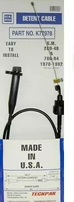 700R4 700 2004R 4L60 TV Detent Kickdown Cable 1982-1992 Teckpak K77978 New KD • $27.02