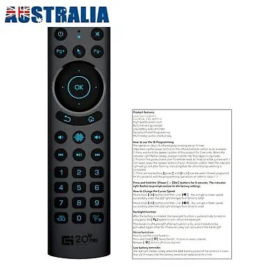 G20S PRO BT Remote Control Voice Function For Android TV Box/Stick/IPTV Web TV • $27.95