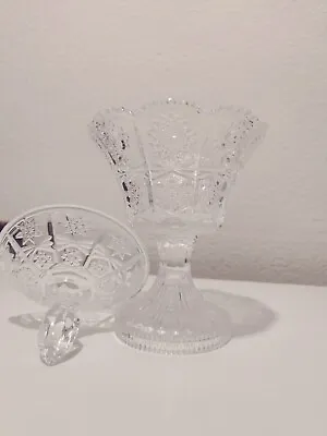 Crystal Handmade Glass Candy Jar Crystal Candy Potwedding Glass Bomboniere • £7.70