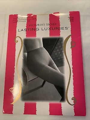 Victoria's Secret Lasting Luxuries Size Large Control-top Pantyhose Cream • $9.99