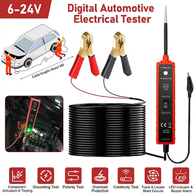 $21.98 • Buy Digital Automotive Car Power Probe Circuit Electrical Tester Test Device System