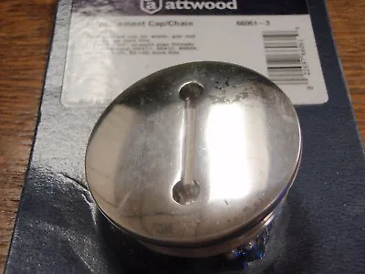 Deck Fill Cap 660613 Attwood For Gas Waste Diesel Deck Fills Gas Cap Fill Boat • $43.95