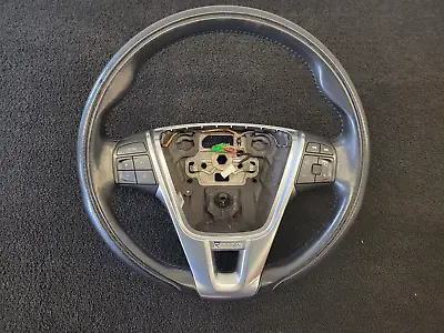 11-18 Volvo S60 Gray Leather R Design Steering Wheel • $95