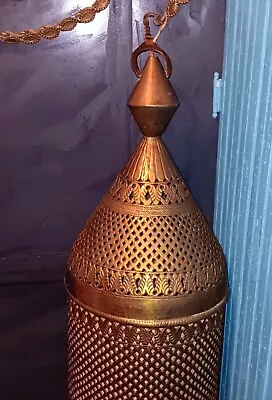 Vintage Moroccan Hanging Lantern For Sale • $500