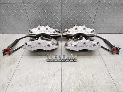 2006-2013 C6 Corvette Grand Sport Z06 Silver Brake Caliper Set 17k • $1195