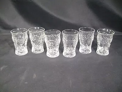 McKee Rock Crystal Clear Flat Juice Glass Set Of 6 • $90