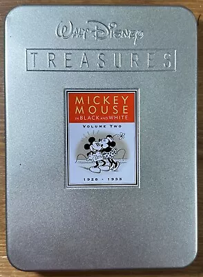Walt Disney Treasures Mickey Mouse In Black & White DVD Classic Collection Vol 2 • $34.99