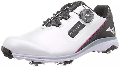Mizuno Golf Shoes Nexlight SL BOA Men's White/Black 26.5 Cm 3E • $139.32