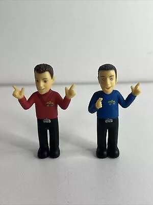 2x The Wiggles Figures 2013 Wicked Cool Toys 3 Inches - Blue & Red Wiggle • $20