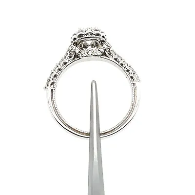 Brand New Authentic Verragio Engagement Ring CZ Center IV-908-OV7X5 • $1500
