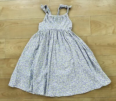 Mayoral Girls Lilac Daisy Sleeveless Dress Size 8 • $15