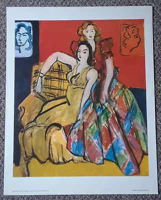 Henri Matisse 'two Young Girls' Vintage Art Poster Print Shorewood Reproductions • $28