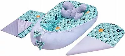 Large Baby Set Cocoon Butterfly Blanket Infant Nest  Fox In The Forest • £34.99