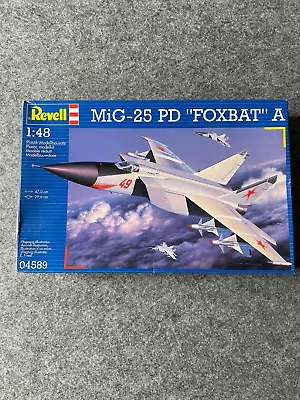 1/48 Kit Revell No. 04589 MiG-25 PD  FOXBAT  A - NOB COMPLETE! - Great Condition • $47.95