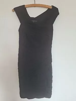 Coast Bandage Style Dress Uk10 Black LBD Cocktails Evening Cruise • $16.15