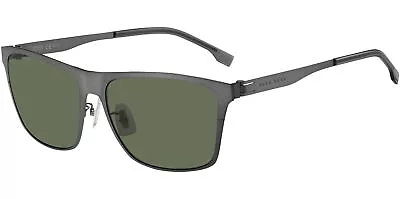 $44.99 • Buy Hugo Boss Men's Matte Dark Ruthenium Square Sunglasses BOSS1410FS0R80QT