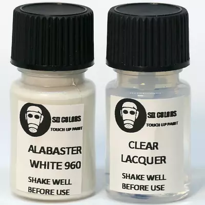 Touch Up Paint For Mercedes-benz Alabaster White Color Code 960/9960 • $7.99