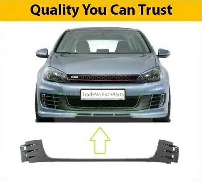 VW Golf Mk6 Gti Gtd Front Bumper Grille Moulding Trim Black 2009-2012 UK Seller • $48.86