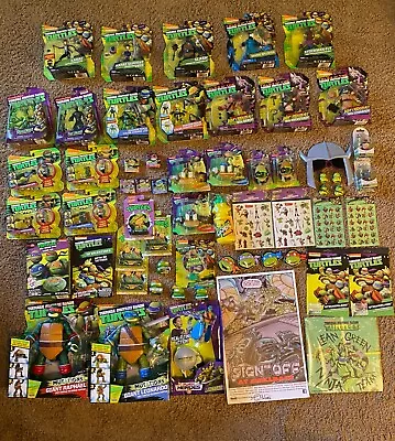 Teenage Mutant Ninja Turtles Huge Lot Over 50 TMNT Toys Action Figures Karai 80s • $12.50