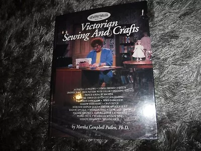 Victorian Sewing & Crafts Guide Public TV Series 200 Martha Pullen Autographed • $18