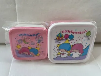 Sanrio Little Twin Stars Lunch Container 1976 1984 Vintage New!! • $49.99