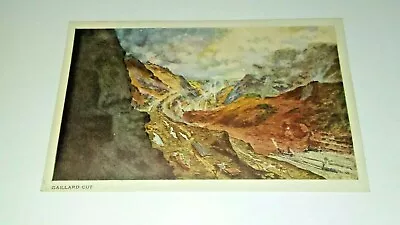 Panama Canal Zone Postcard 1915 Gaillard Cut W.b. Van Ingen Art • $19.99