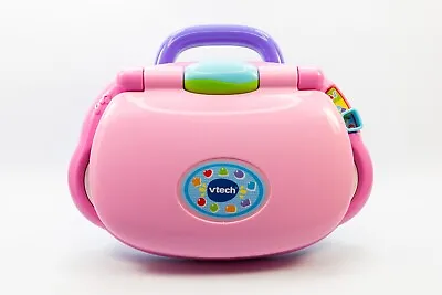 VTech Brilliant Baby Laptop Childs Pink Early Learning Computer Fun VGC • $18.46