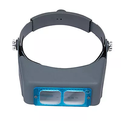 HEAD BAND MAGNIFIER OPTIVISOR 4 LENS EYE LOUPE WATCH REPAIR WELDING HEAD VISOR D • $32.69