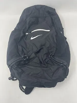 Nike Unisex Adults' Packable Stash Logo Print Backpack AH4 Black One Size • $29.99