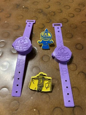 $35 • Buy Mcdonalds HAMBURGLER Ring Secret Wrist Watch Coin Holder Plastic Collectible Big